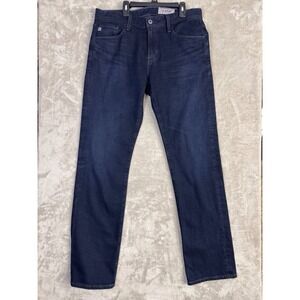AG Adriano Goldschmied AG-ED Denim Dark Blue Jeans 32R Men's Premium Denim NWOT